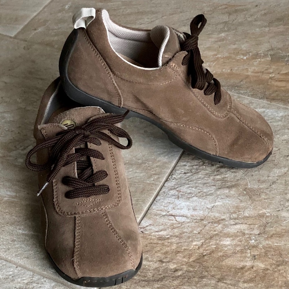 Birkenstock Footprints Brown Suede Oxford